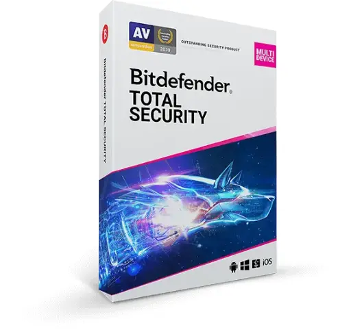 [SABDTS3D1A] Software Antivirus Bitdefender Total Security 3 Dispositivos 1 Año de servicios